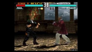 Tekken 3 time attack mode (1'12"930)