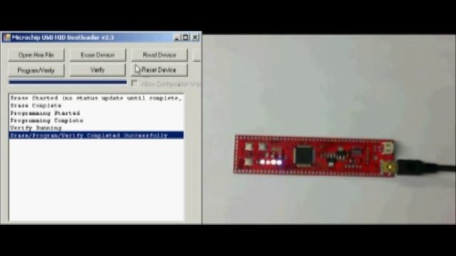 UBW32 HelloWorld - PIC32 смотреть онлайн