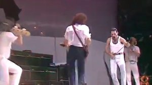 Queen Live Aid 1985 in Wembley stadium