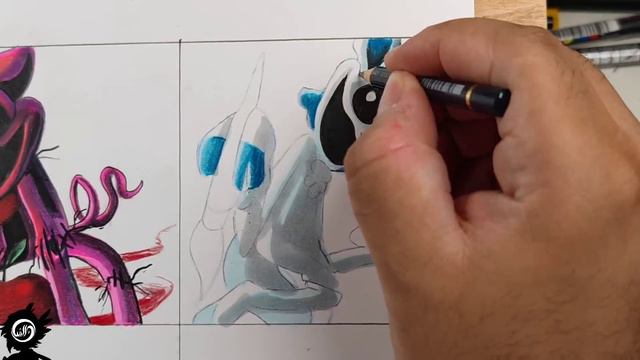 Drawing Monsters Smiling critters ( Poppy playtime chapter 3 )