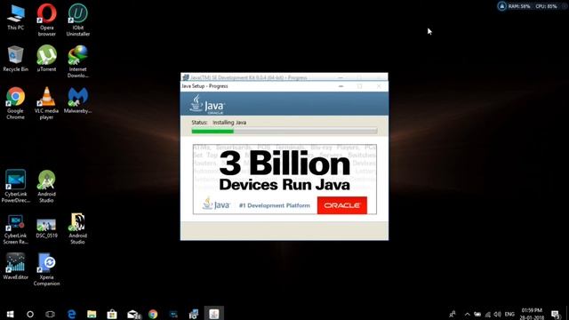 How to install Java JDK 9.0.4 On Windows 10 Java SE I 2018 смотреть онлайн