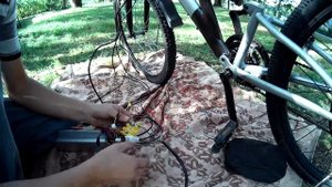 Как собрать электровелосипед на 1500w Китайский набор