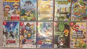 4 + Nintendo switch которых нету на других приставках .