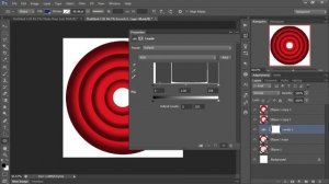 Concentric Circles with Photoshop