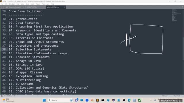 CORE JAVA tutorials || Demo - 1 || by Mr. Prakash Babu On 07-06-2023 @10PM IST смотреть онлайн