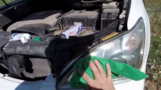 Полировка фар зубной пастой! смотреть онлайн