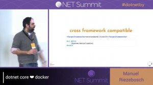 Manuel Riezebosch - dotnet core ❤ docker