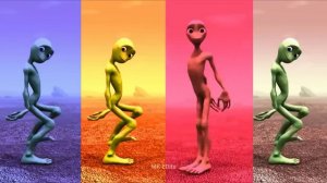 Alien dance VS Funny alien VS Dame tu cosita VS Funny alien dance VS Green alien dance VS Dance son