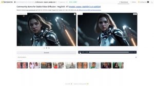 Нейросеть Stable Diffusion Video. Нейросеть из изображения создает видео