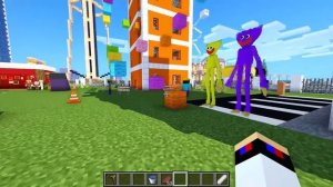 КАК СОЗДАТЬ РАДУЖНОГО ХАГГИ ВАГГИ Poppy Playtime в МАЙНКРАФТ ! ДЕВУШКА ВИДЕО ТРОЛЛИНГ MINECRAFT