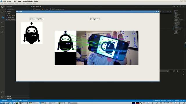 ENPH353 Lab 4 - SIFT Image Tracking and Homography смотреть онлайн