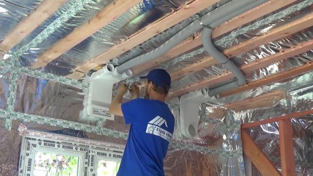 Вентиляция с рекуперацией в каркасном доме."Строй и Живи". смотреть онлайн