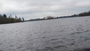 Лодочный мотор Suzuki 15 л.с двух тактный.лодка четыре метра.12 мая 2019 г.Карелия.