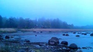 Misty Sea Scenes in Altja. Lahemaa National Park