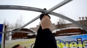 Видеоинструкция по сборке теплицы "Надежда 25х25" Завода теплиц "Эдельвейс"