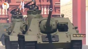 Russian army hell March 2020 Victory day Parade at Red square