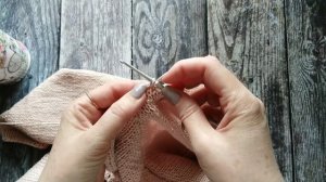 Обработка горловины крючком. Рачий шаг.