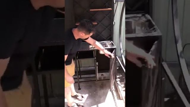 Обзор мангального комплекса "Комфортный" 2000х2000х2300мм. смотреть онлайн