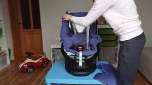Maxi-Cosi Tobi. Снимаем чехол.