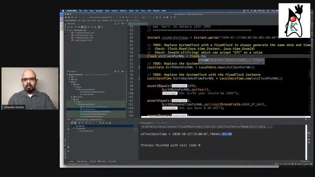 Learn Java Time API features through Code katas w/ Chandra Guntur смотреть онлайн
