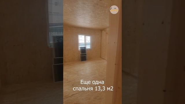 Одноэтажный дачный дом 8х11 из СИП панелей #shorts