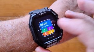 KOSPET ROCK 3ATM Waterproof Swimming Health/Fitness Rugged Smartwatch: Unboxing and 1st Look