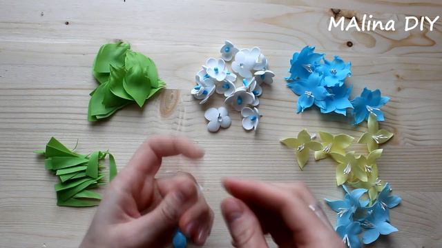 Пасхальное украшение с цветами из фоамирана /подарок |DIY|Easter Decoration With Foam Flowers