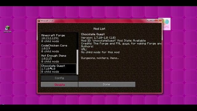 Better Dungeons Mod (Chocolate Quest Mod) 1.7.10 - how to install (on Forge) in Minecraft 1.7.10 смотреть онлайн