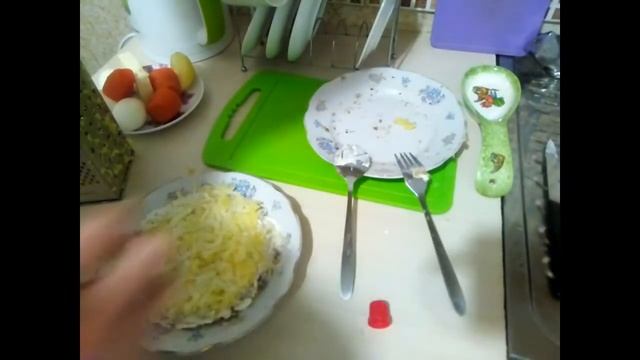 Салат "МИМОЗА" Очень сочный и вкусный! смотреть онлайн