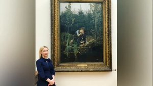 Обзор шедевров мировой живописи. В.М. Васнецов «Алёнушка», 1881 г