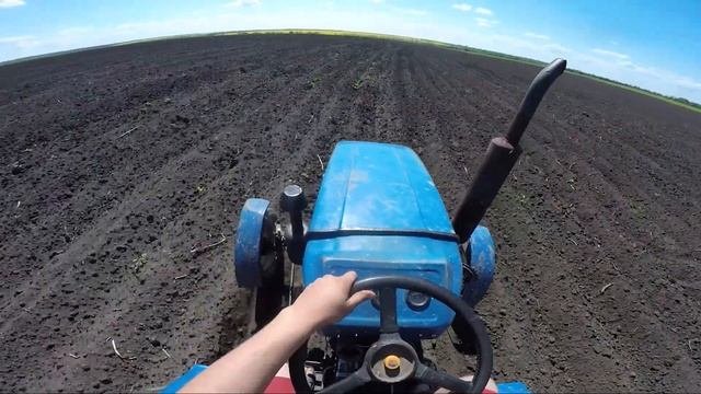 Испытания ЕЖЕЙ для прополки картофеля. Культиватор BOMET в работе!