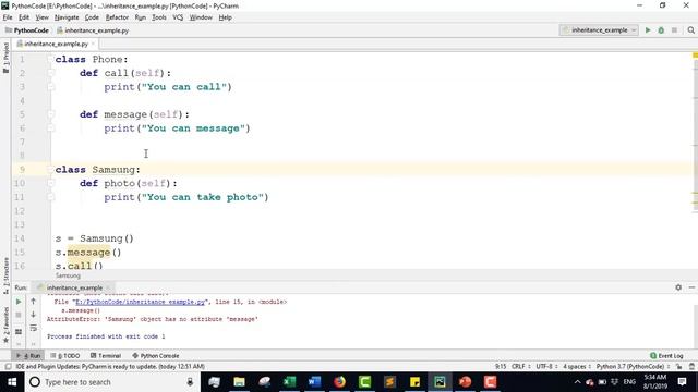 Python Bangla Tutorials 54 : Inheritance