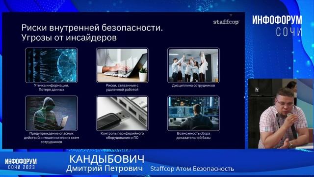 Кандыбович Дмитрий Петрович, директор по развитию Staffcop Атом Безопасность