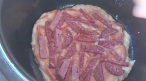 Пицца в мультиварке.