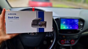 ОБЗОР И ТЕСТ: AZDOME M550 Dashcam Unboxing, Installing and Testing