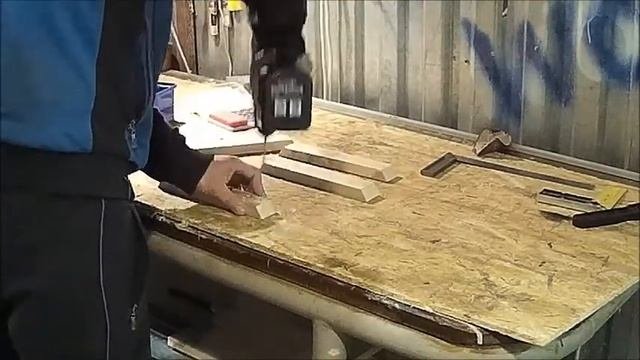 Стеллаж в мастерскую своими руками.