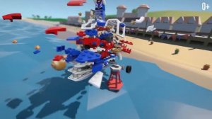 Самолет для крутых трюков - LEGO Creator 3-в-1 - 31076 - анимация
