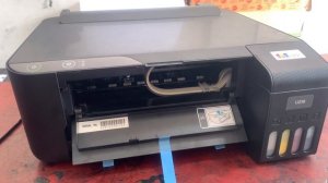 Epson L1210 How to Manual Nozzle Check and Head Cleaning