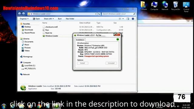 How To Fix Windows Loader Unsupported Operating System Error (100% Working) смотреть онлайн