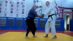 Aiki age. Static entry. Elbow work Айки агэ. Вход в статике . Работа локтей