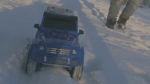 TRAXXAS TRX4 G500 покатушки в мороз