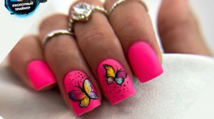 ОБОЖАЮ!? САМА Рисую БАБОЧКИ на ногтях!