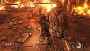 SEKIRO НГ+ Копьеносец Одинокой тени Масагана. Только меч , без аптечек.