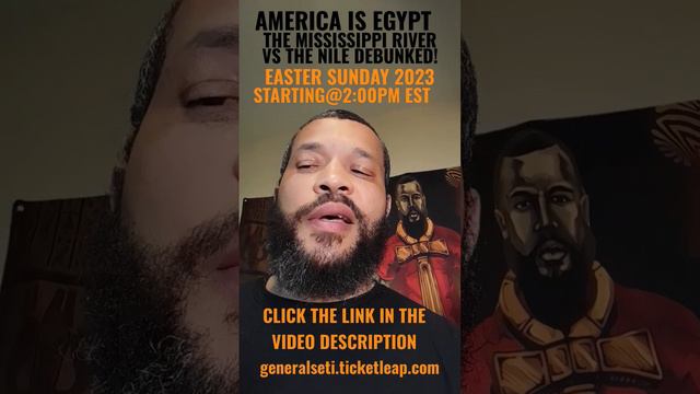 AMERICA IS EGYPT: THE MISSISSIPPI RIVER VS. THE NILE!!! EASTER SUNDAY PRESENTATION!! #GeneralSeti