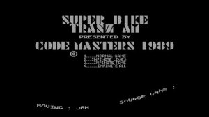 Super Bike Tranz Am Crack Intro - XMX2/Musicsoft  [#zx spectrum]