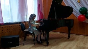 Терехова Арина и Леонова Анна. С. Соснин. Обработка В. Пороцкого "Марш мышей ".