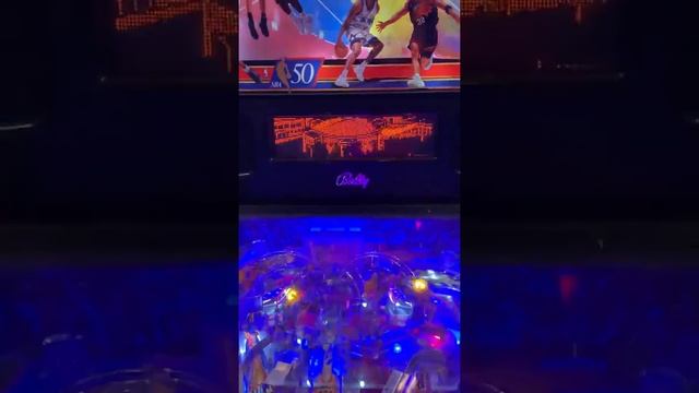 NBA Fast Break Pinball winning a championship