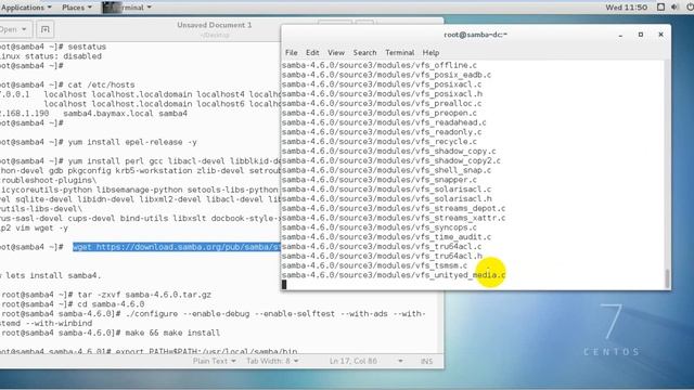 Configure SAMBA domain controller with Windows Client in Hindi- Part-1/3 смотреть онлайн