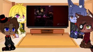 "FNaF 1 reacts to trailer FNaF 9" ||Gacha club|| {By Milki_Way}