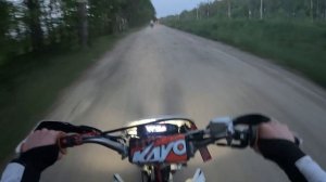 ГОНКИ НА ЭНДУРО И КВАДРОЦИКЛЕ!  ПОКАТУШКИ НА KAYO K1/KAYO T2/FXMOTO X2/YAMAHA!  ВЫРВАЛО ЗВЕЗДУ!